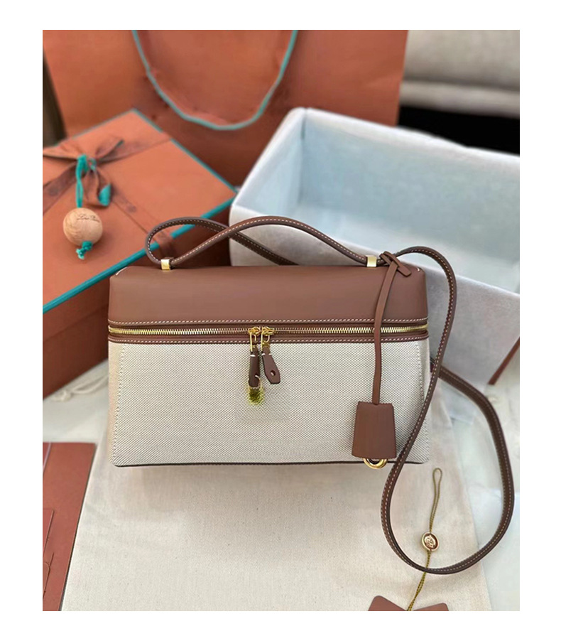 Borsa a tracolla originale, cerniera in pelle, pelle in microfibra, fibbia obliqua dorata_voghion.com